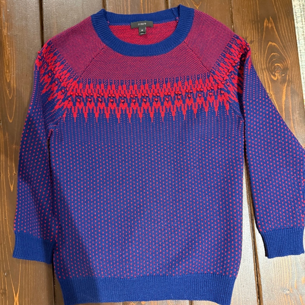 J. crew Icelandic sweater